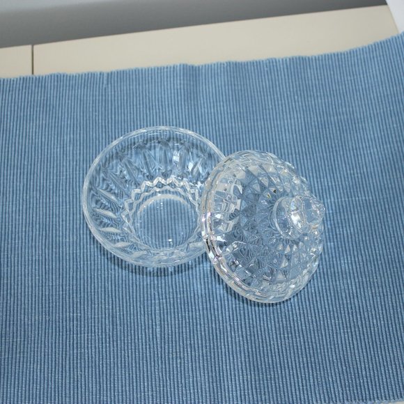 Crystal candy dish with lid - Picture 5 of 7